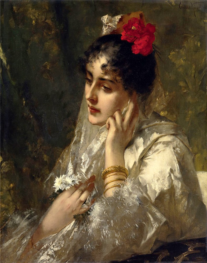 Портреты художников 19. Конрад Кизель (1846-1921). Немецкий художник Conrad Kiesel (German, 1846-1921). Художник Conrad Kiesel 1846-1921. Конрад Кисел (Conrad Kiesel,1846-1921).